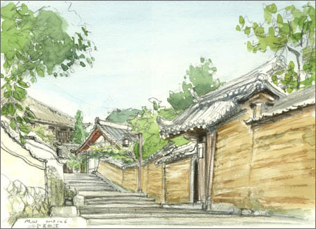 奈良への旅、二月堂の裏参道